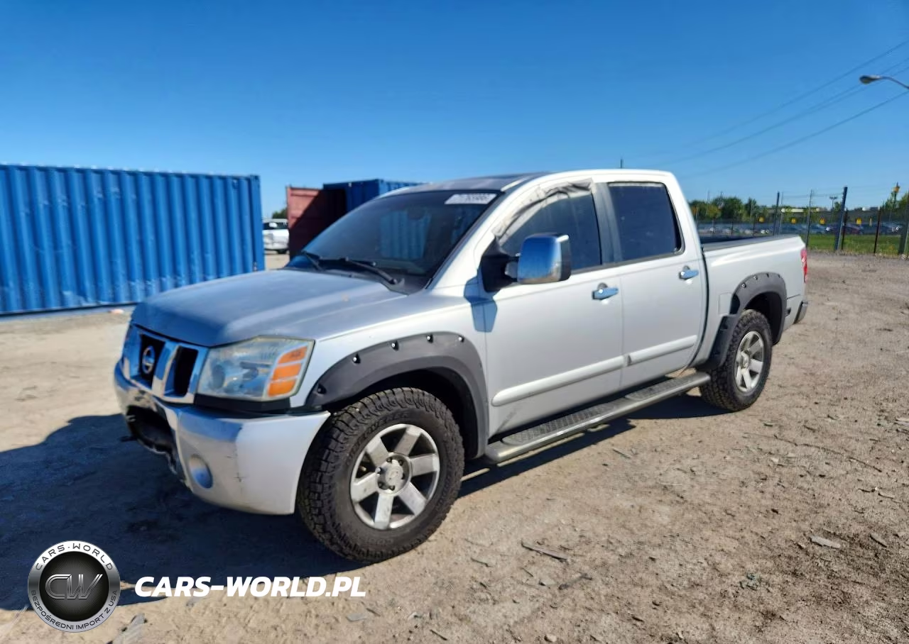 2004 Nissan Titan Xe VIN:1N6AA07B04N528703 - 1