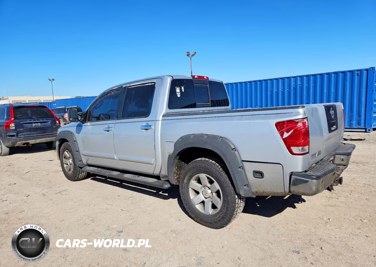 2004 Nissan Titan Xe VIN:1N6AA07B04N528703 - 2