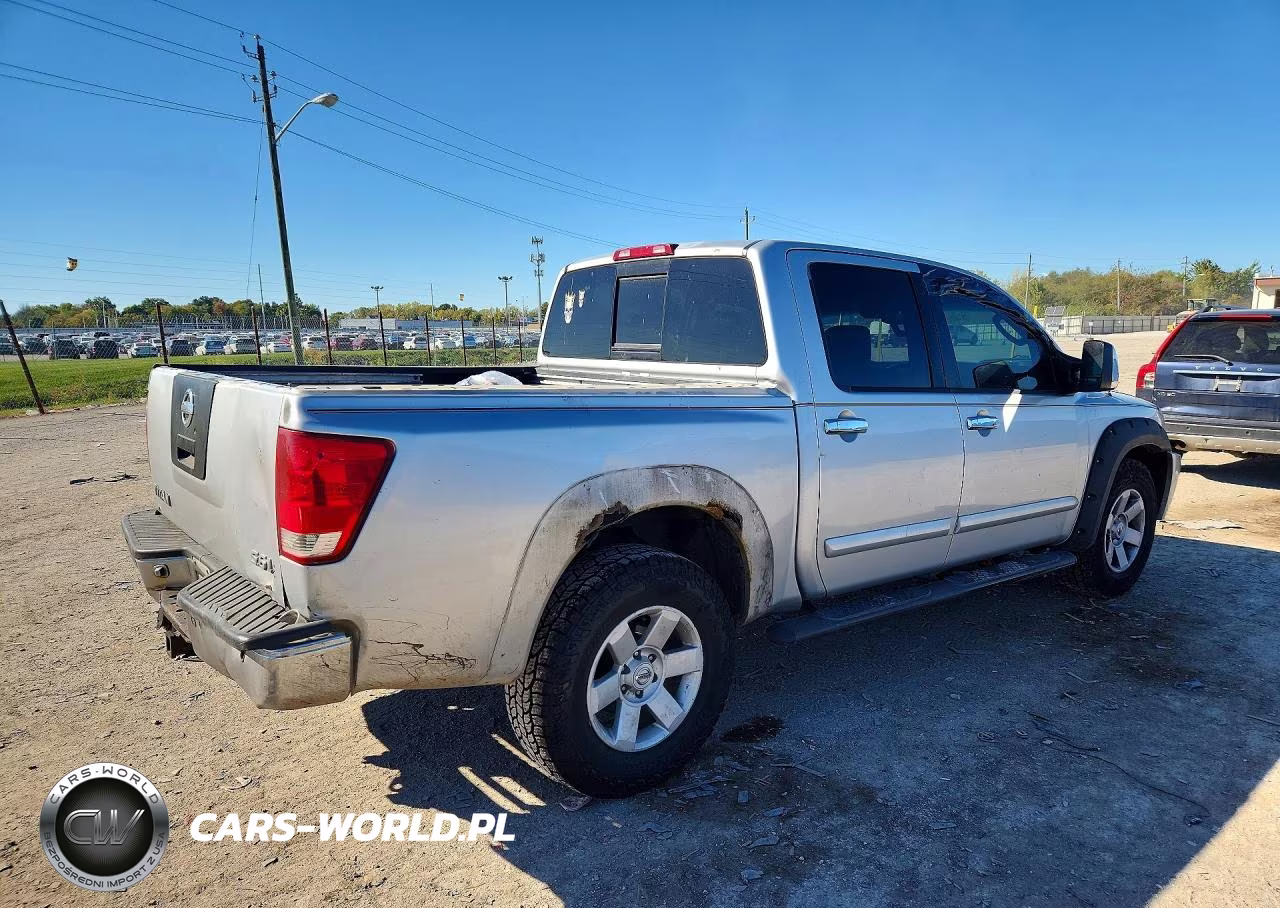 2004 Nissan Titan Xe VIN:1N6AA07B04N528703 - 3