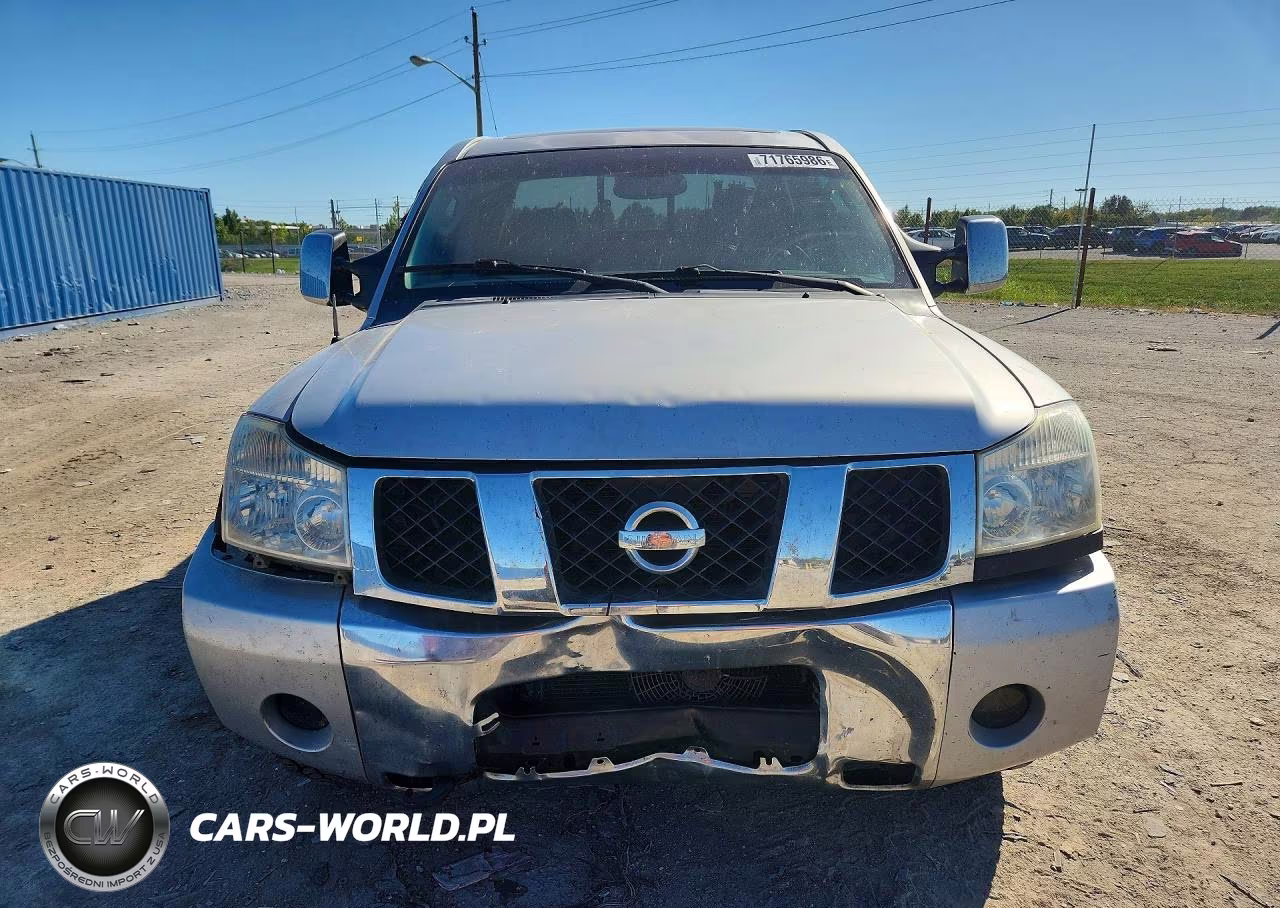 2004 Nissan Titan Xe VIN:1N6AA07B04N528703 - 5