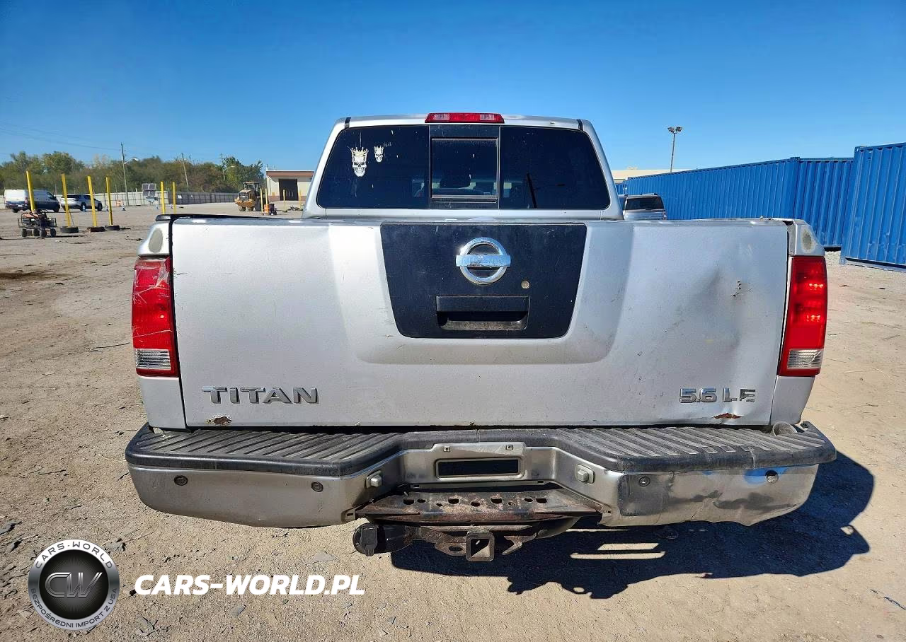 2004 Nissan Titan Xe VIN:1N6AA07B04N528703 - 6