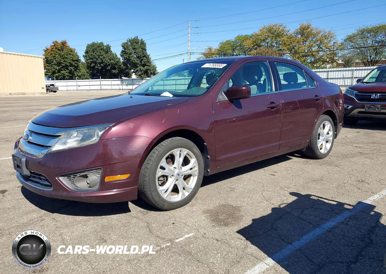 2012 Ford Fusion Se VIN:3FAHP0HG2CR261155 - 1