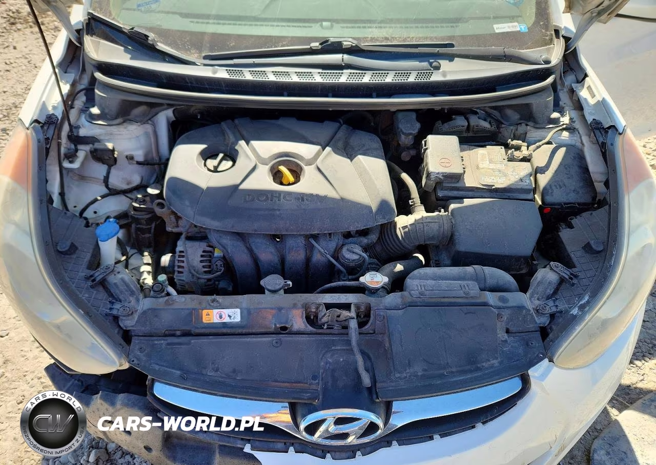 2013 Hyundai Elantra Gls VIN:5NPDH4AE7DH376893 - 11
