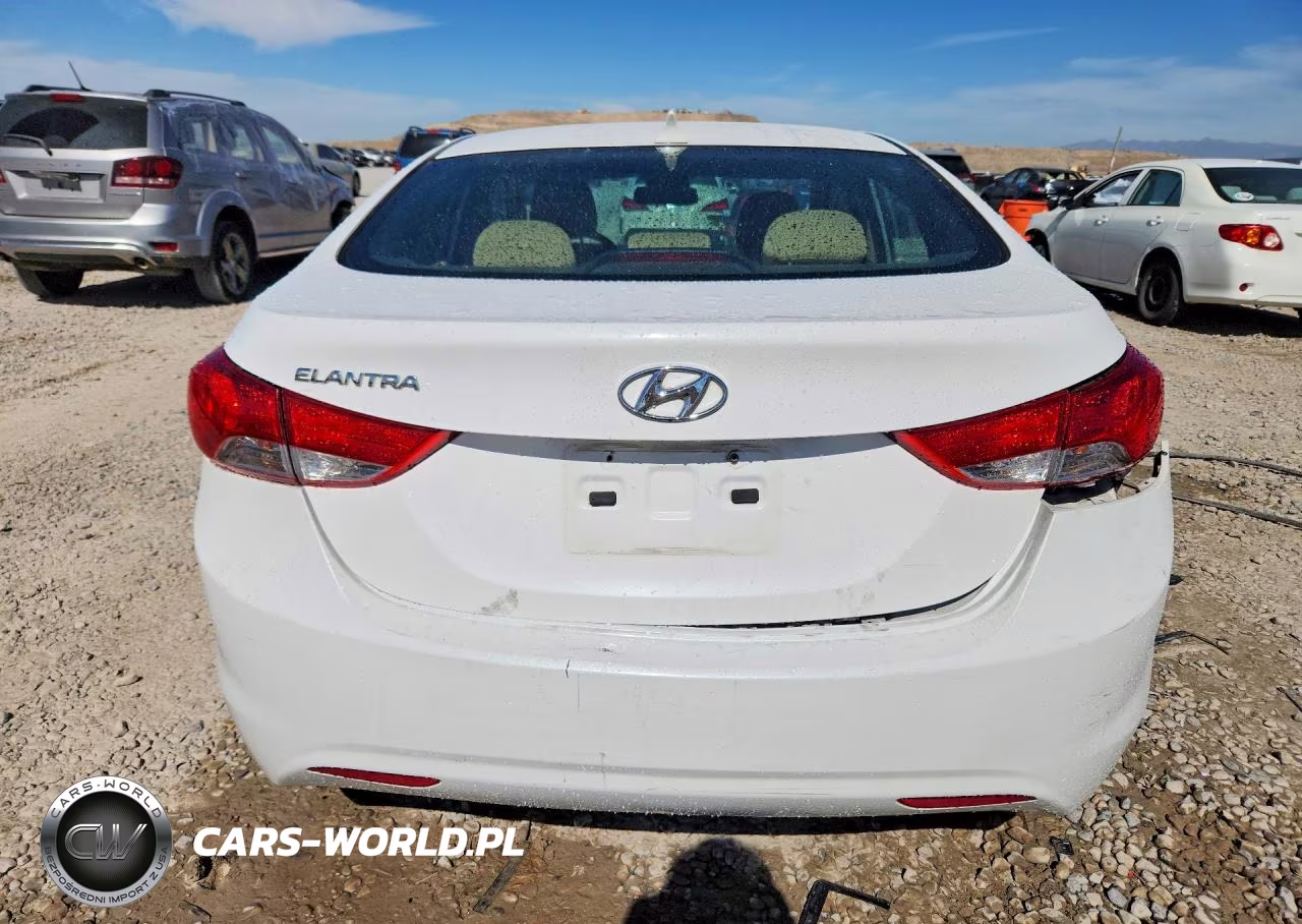 2013 Hyundai Elantra Gls VIN:5NPDH4AE7DH376893 - 6