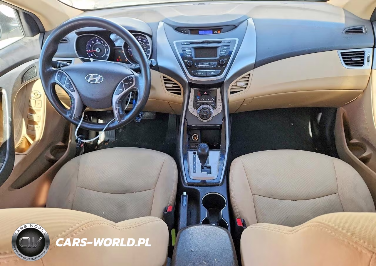 2013 Hyundai Elantra Gls VIN:5NPDH4AE7DH376893 - 8