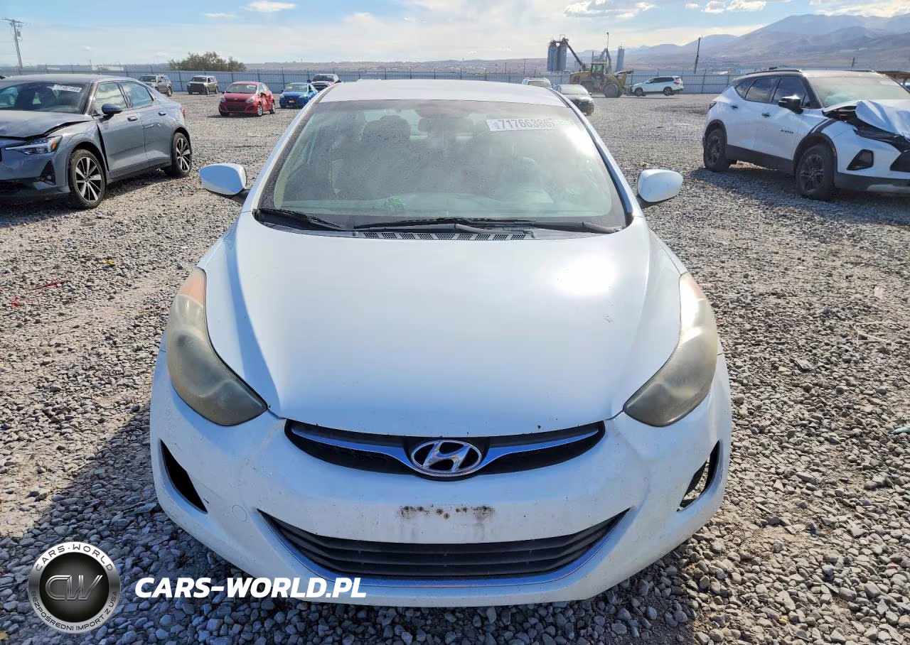 2012 Hyundai Elantra Gls VIN:5NPDH4AE3CH080056 - 5