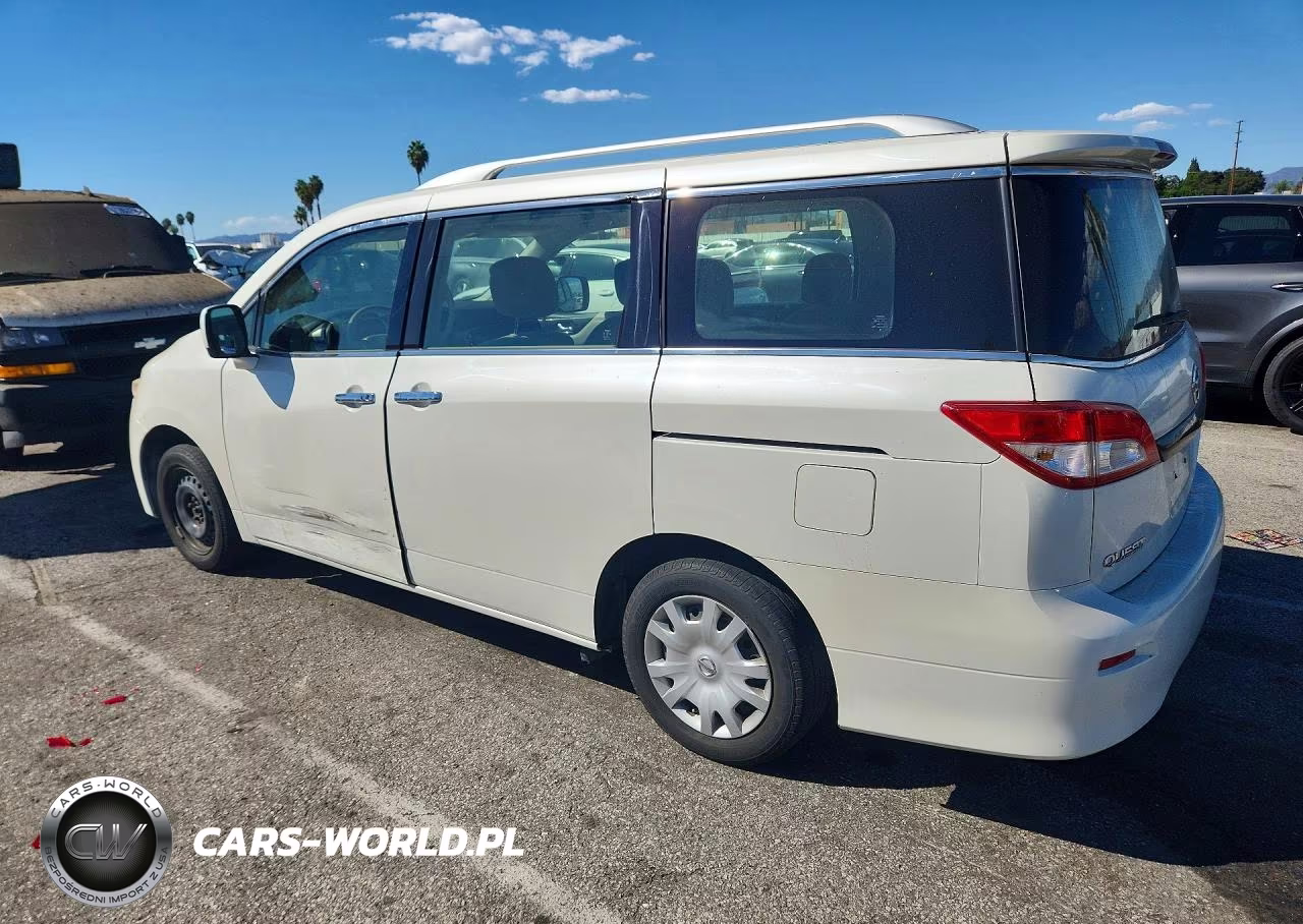 2014 Nissan Quest S VIN:JN8AE2KP0E9101526 - 2