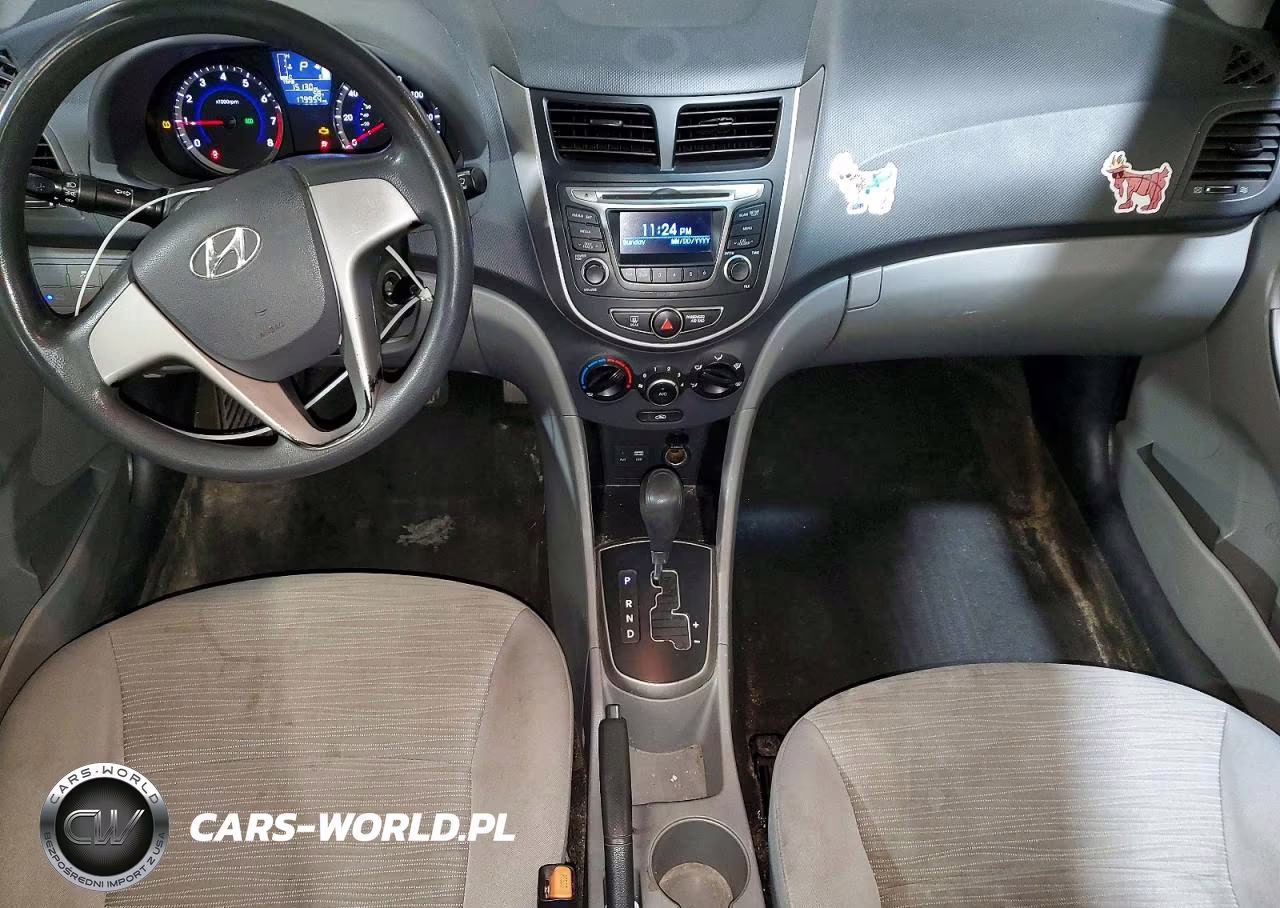 2015 Hyundai Accent Gls VIN:KMHCT4AE1FU795918 - 8