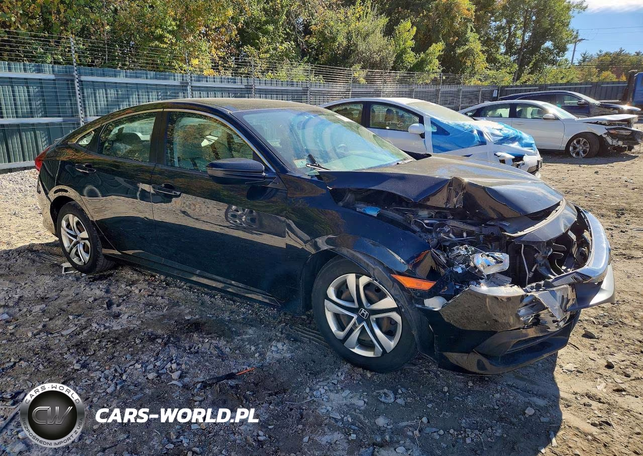 2017 Honda Civic Lx VIN:19XFC2E5XHE062154 - 4