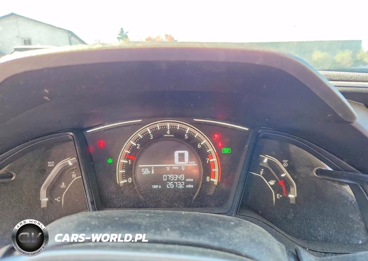 2017 Honda Civic Lx VIN:19XFC2E5XHE062154 - 9