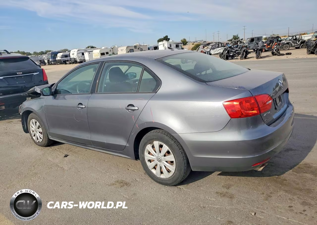 2014 Volkswagen Jetta Base VIN:3VW2K7AJ8EM305444 - 2