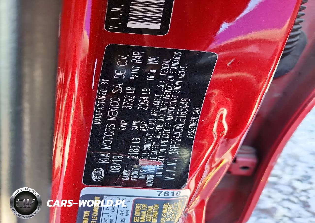2020 Kia Forte Lxs VIN:3KPF24AD6LE165446 - 12