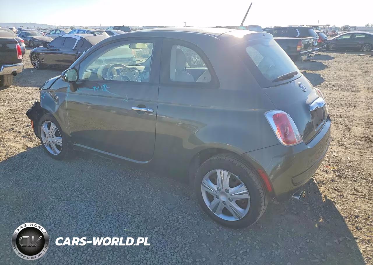 2015 Fiat 500 Pop VIN:3C3CFFAR4FT562141 - 2