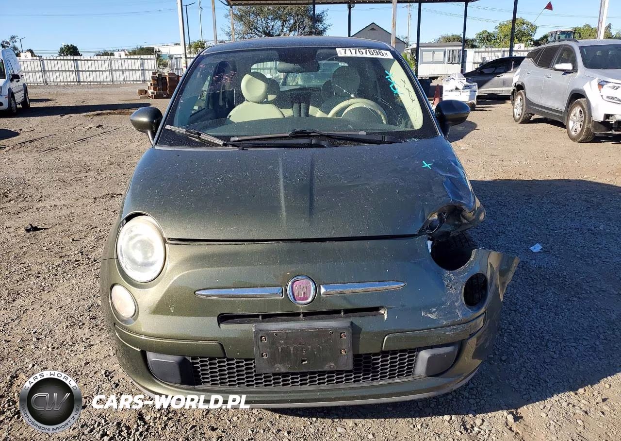 2015 Fiat 500 Pop VIN:3C3CFFAR4FT562141 - 5