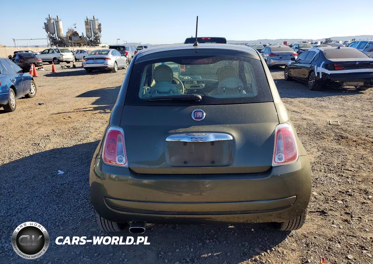 2015 Fiat 500 Pop VIN:3C3CFFAR4FT562141 - 6