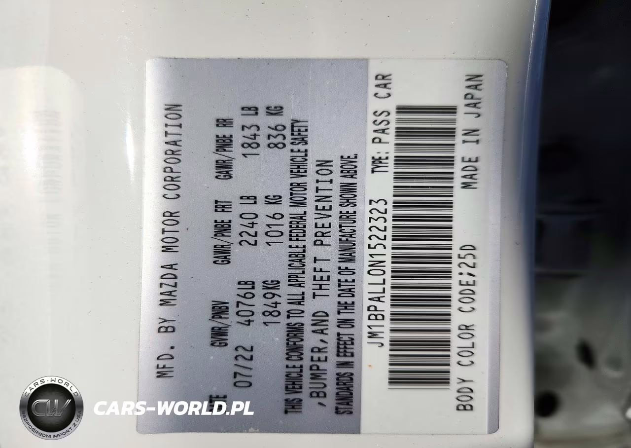 2022 Mazda 3 Preferred VIN:JM1BPALL0N1522323 - 13