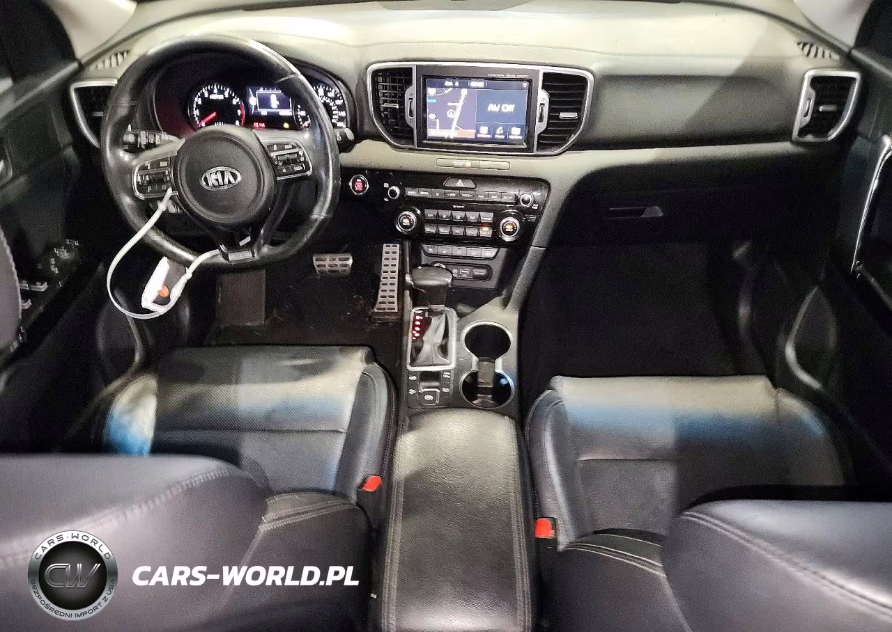 2018 Kia Sportage Sx VIN:KNDPR3A69J7460033 - 8