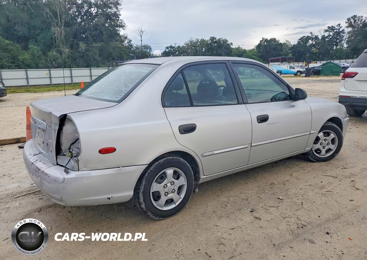 2001 Hyundai Accent Gl VIN:KMHCG45CX1U243727 - 3