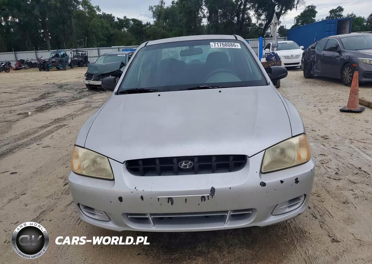 2001 Hyundai Accent Gl VIN:KMHCG45CX1U243727 - 5