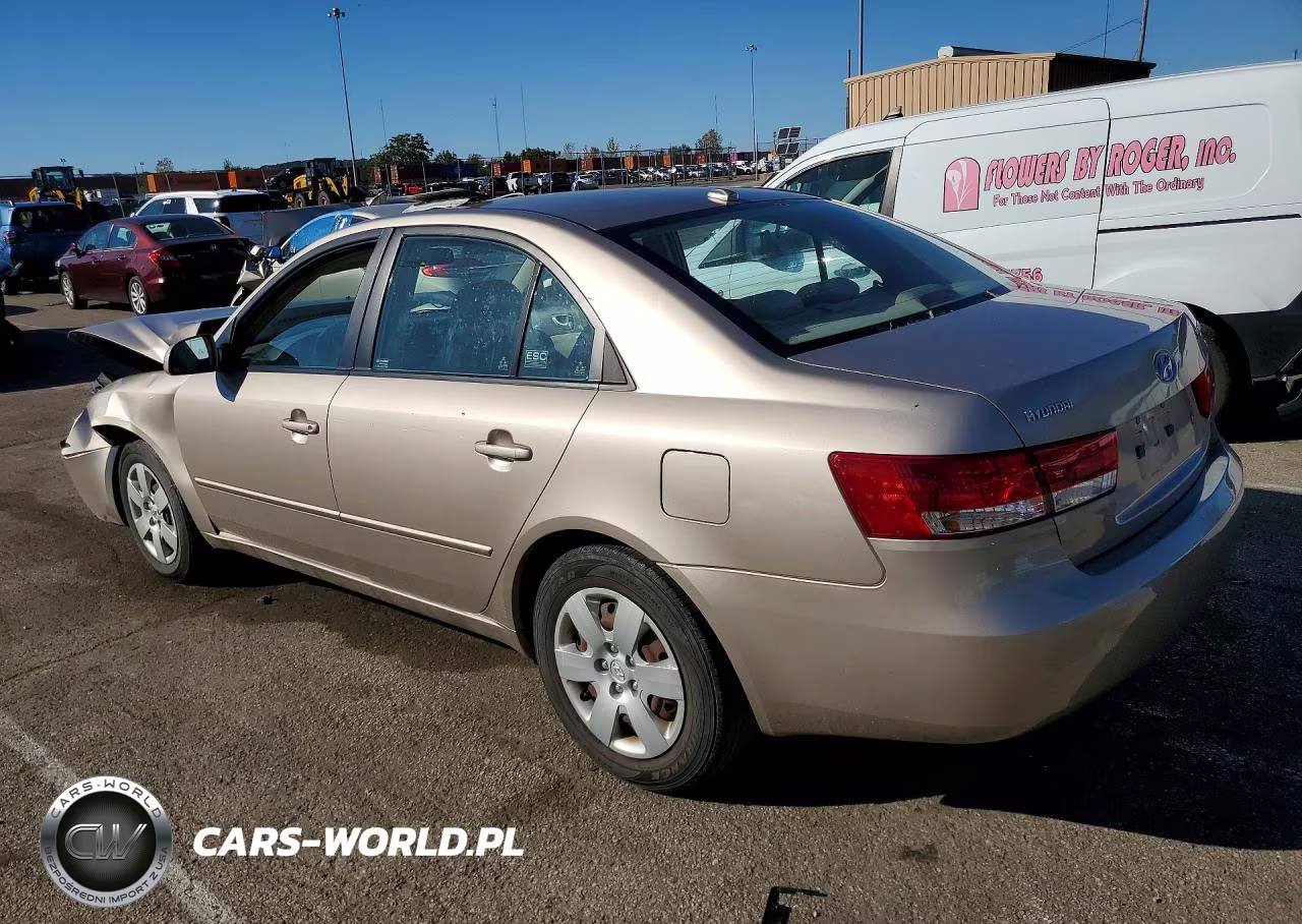 2008 Hyundai Sonata Gls VIN:5NPET46C08H361961 - 2
