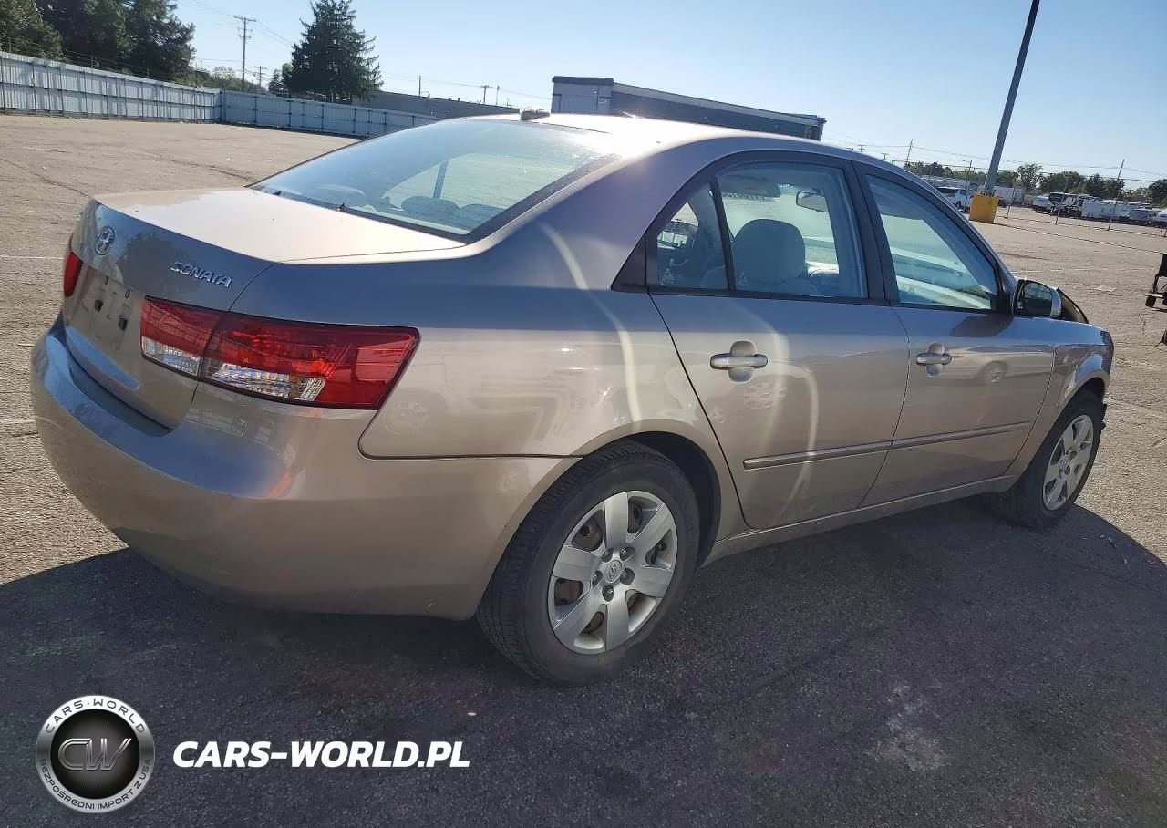 2008 Hyundai Sonata Gls VIN:5NPET46C08H361961 - 3