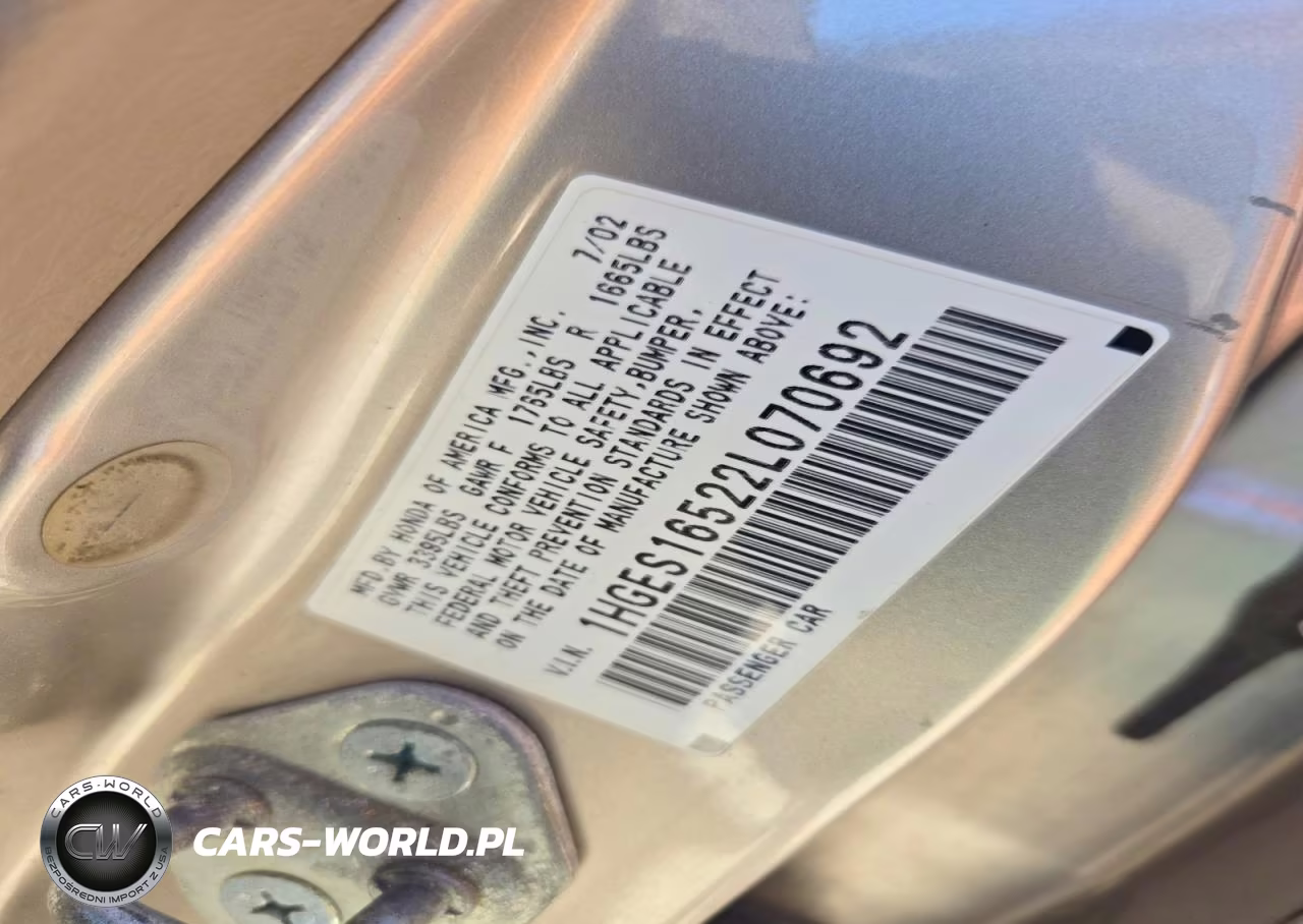 2002 Honda Civic Lx VIN:1HGES16522L070692 - 12