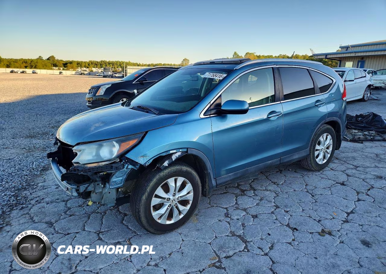 2014 Honda Cr-V Exl VIN:5J6RM3H78EL018972 - 1