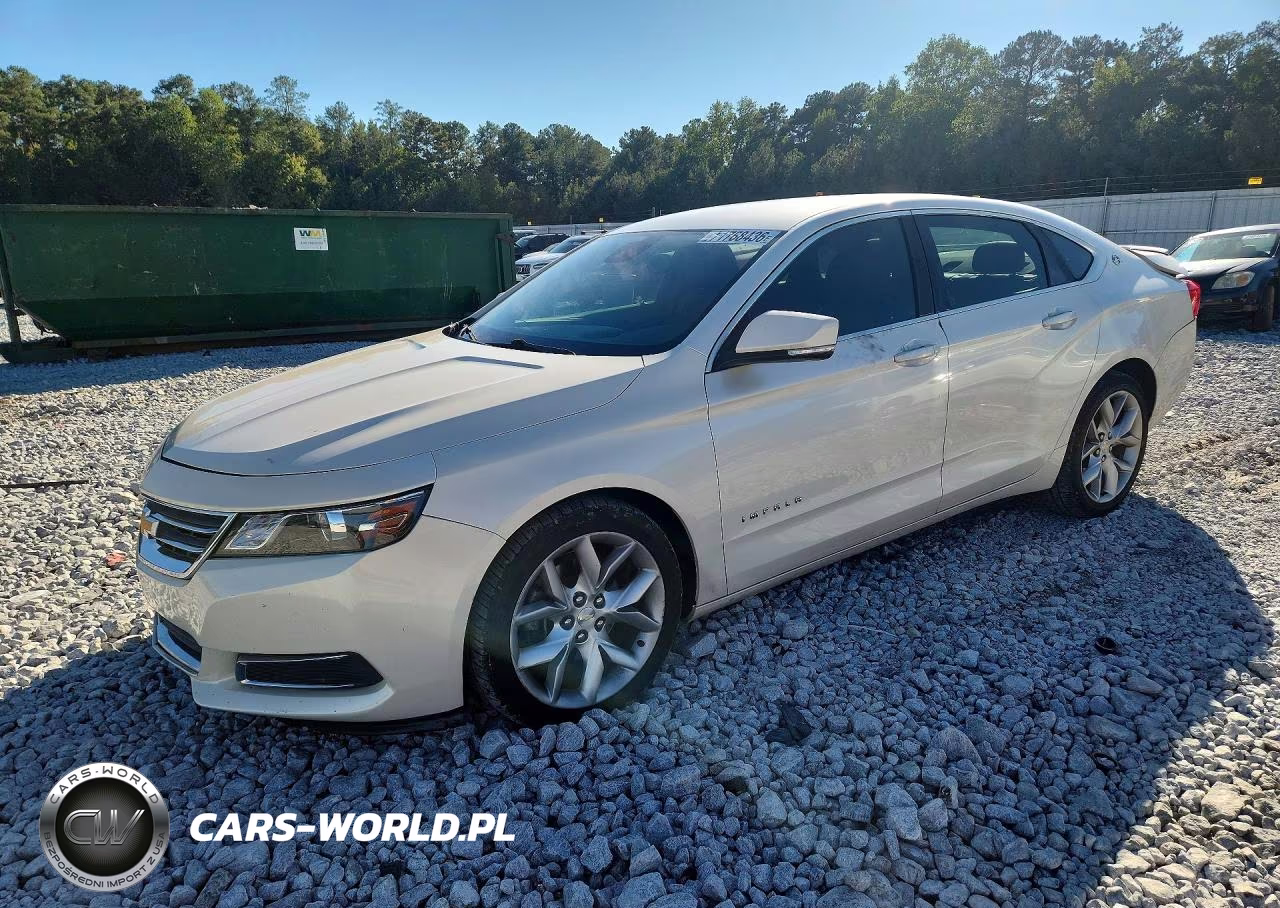 2014 Chevrolet Impala Lt VIN:1G1125S33EU106549 - 1