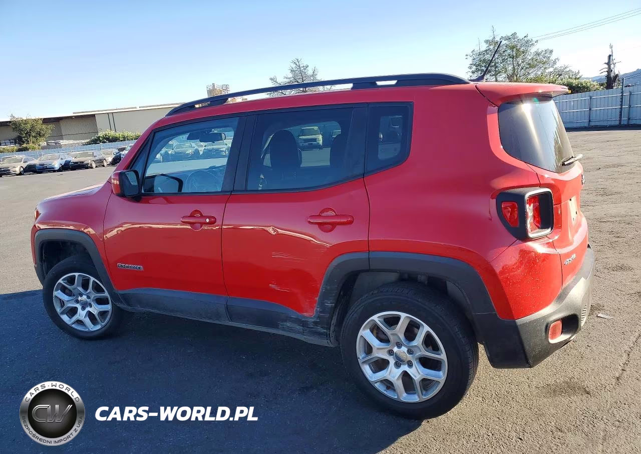 2015 Jeep Renegade Latitude VIN:ZACCJBBT2FPB45475 - 2