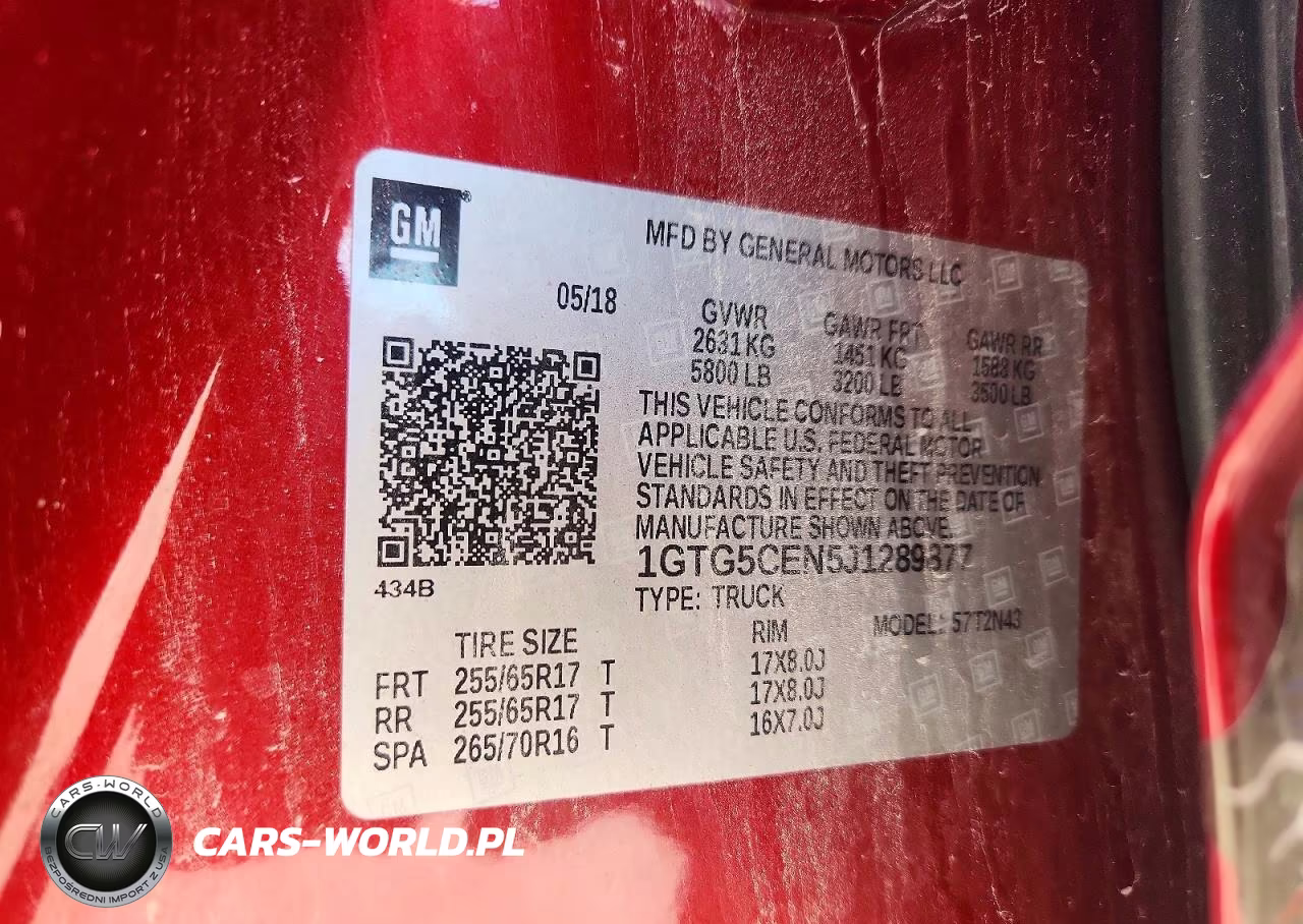 2018 GMC Canyon Sle VIN:1GTG5CEN5J1289877 - 12