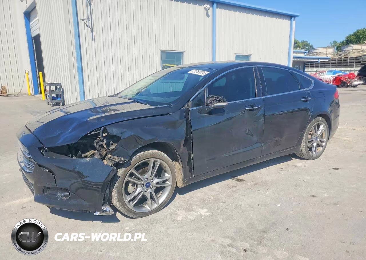 2013 Ford Fusion Titanium VIN:3FA6P0K97DR378975 - 1
