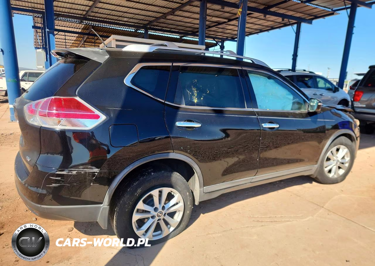 2015 Nissan Rogue Sv VIN:KNMAT2MTXFP591627 - 3