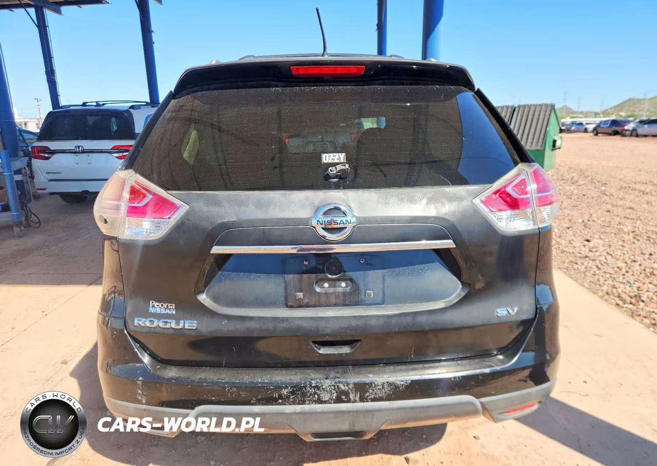2015 Nissan Rogue Sv VIN:KNMAT2MTXFP591627 - 6