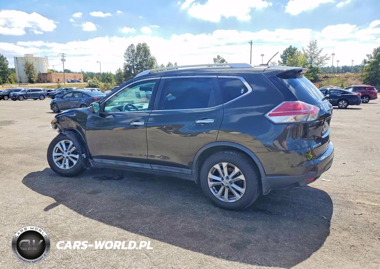 2015 Nissan Rogue Sv VIN:5N1AT2MT1FC809084 - 2