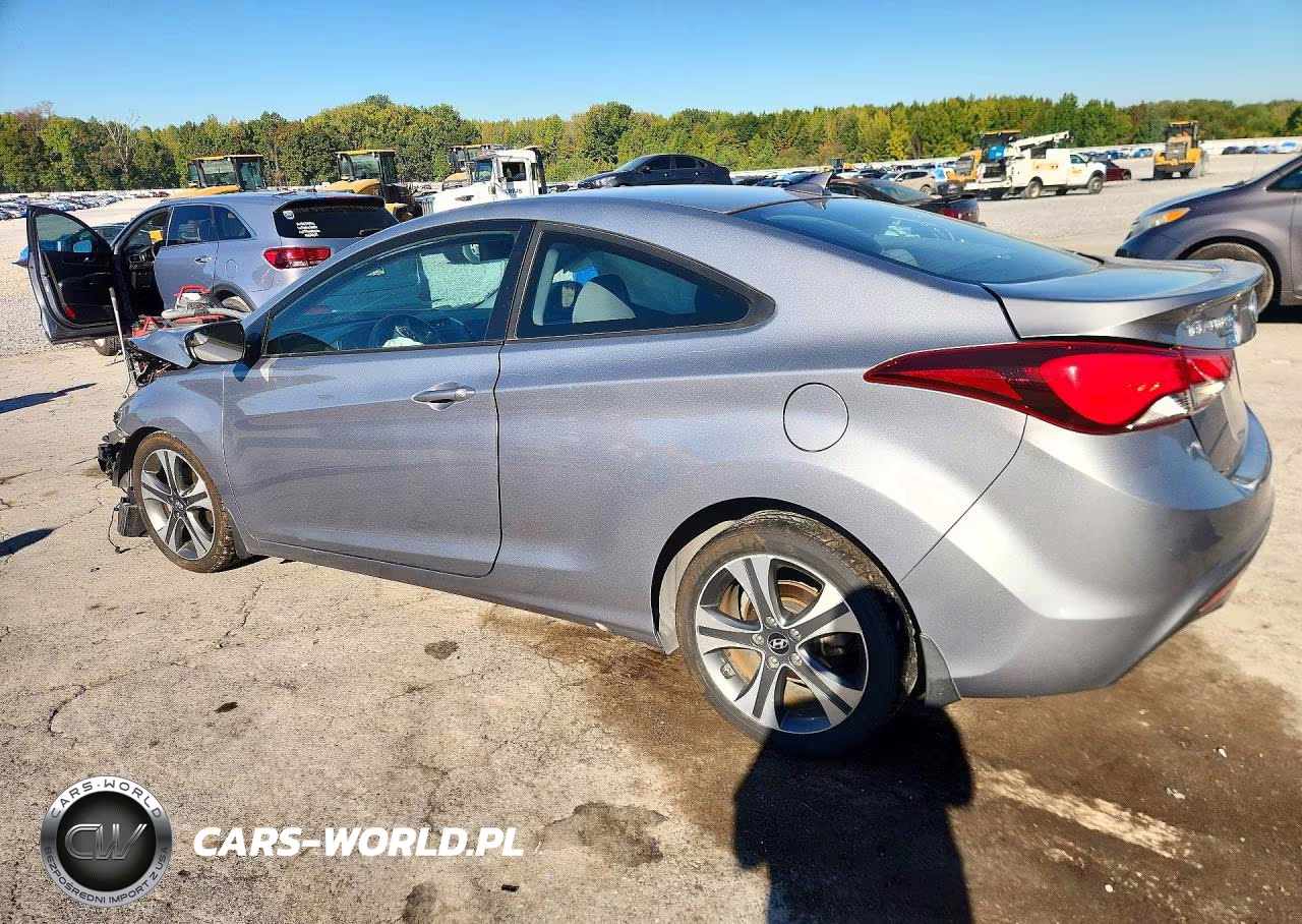 2014 Hyundai Elantra Coupe Base VIN:KMHDH6AH0EU029673 - 2