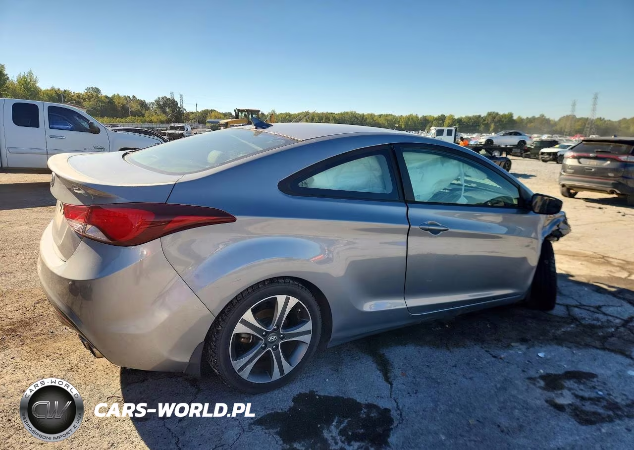 2014 Hyundai Elantra Coupe Base VIN:KMHDH6AH0EU029673 - 3