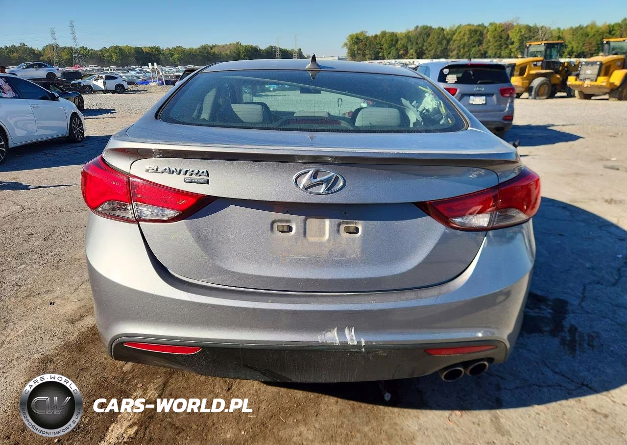 2014 Hyundai Elantra Coupe Base VIN:KMHDH6AH0EU029673 - 6