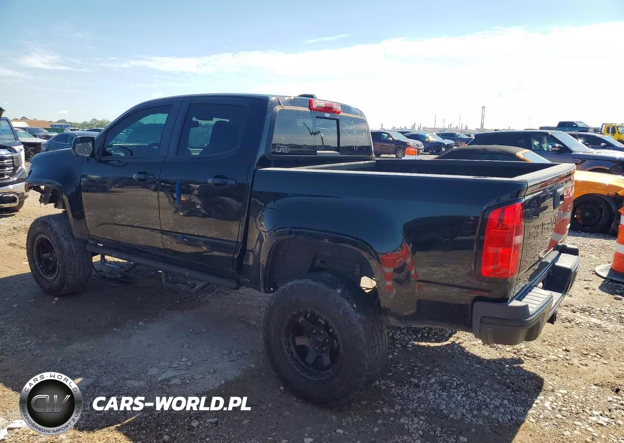 2021 Chevrolet Colorado Zr2 VIN:1GCPTEE19M1138222 - 2