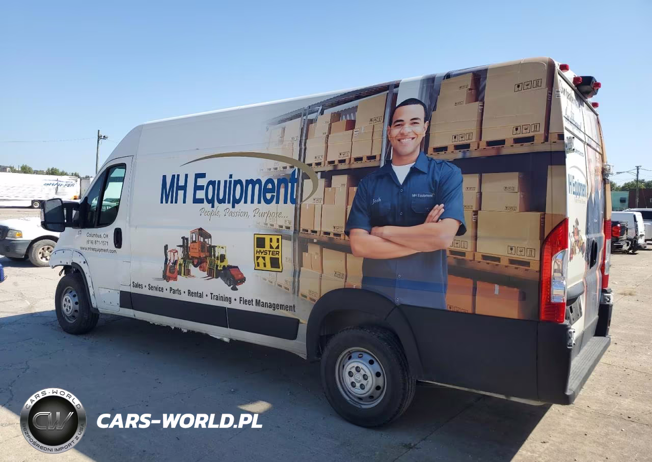 2023 Ram Promaster 3500 3500 High VIN:3C6MRVJG2PE502954 - 2