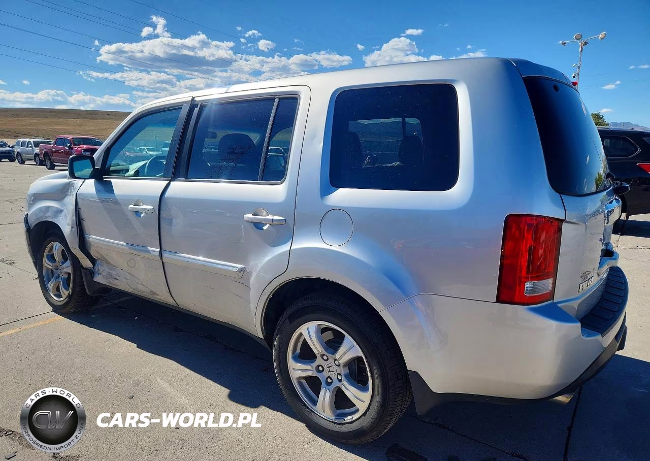 2013 Honda Pilot Ex VIN:5FNYF4H43DB002882 - 2