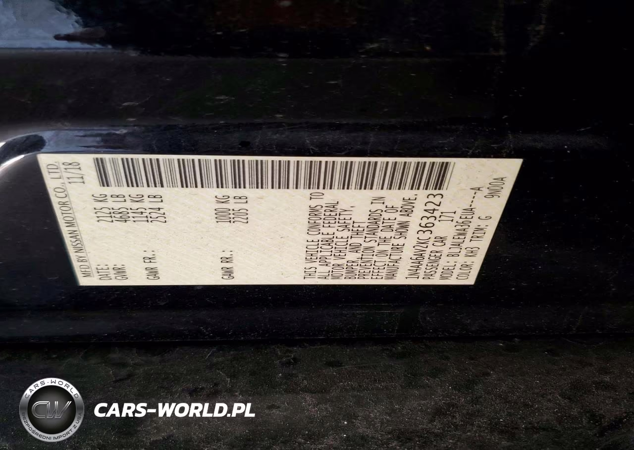 2019 Nissan Maxima 3.5 Sl VIN:1N4AA6AV2KC363423 - 13