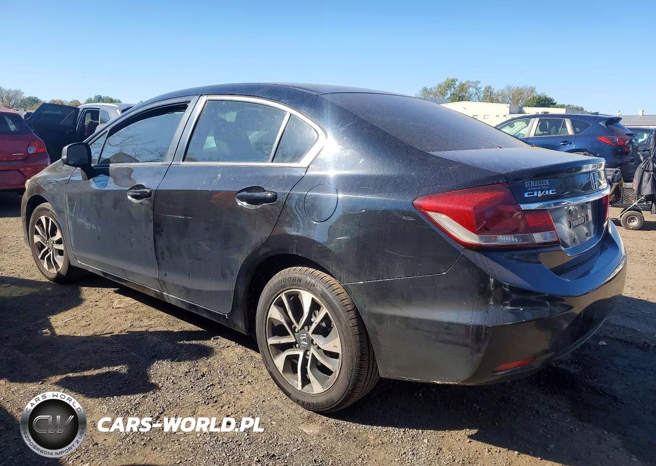 2013 Honda Civic Exl VIN:19XFB2F96DE279828 - 2