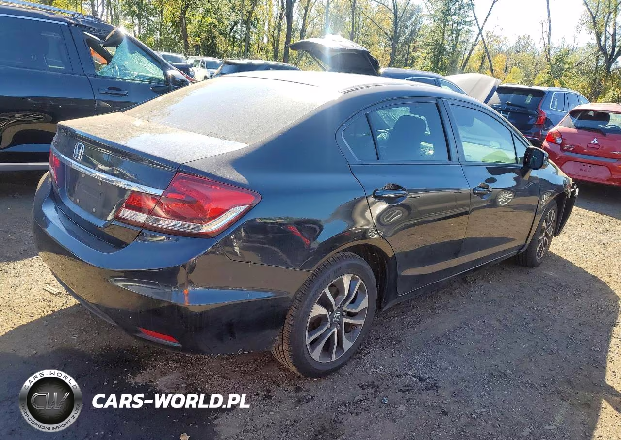 2013 Honda Civic Exl VIN:19XFB2F96DE279828 - 3