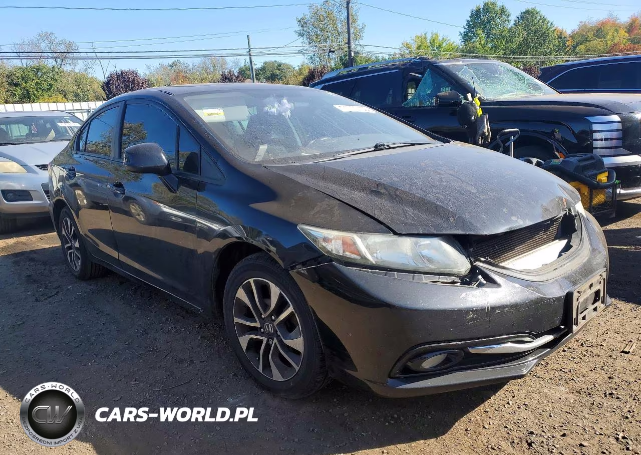 2013 Honda Civic Exl VIN:19XFB2F96DE279828 - 4