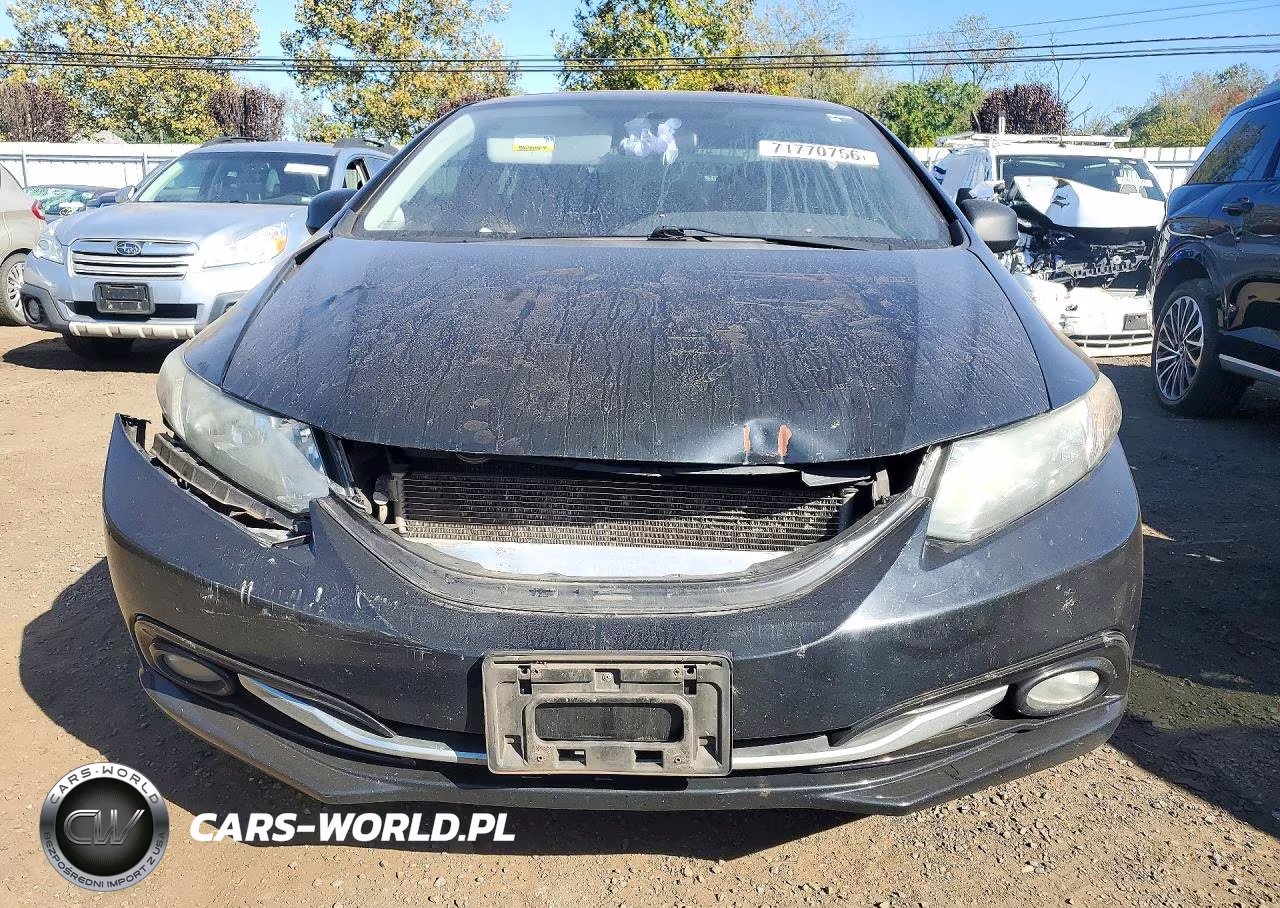 2013 Honda Civic Exl VIN:19XFB2F96DE279828 - 5
