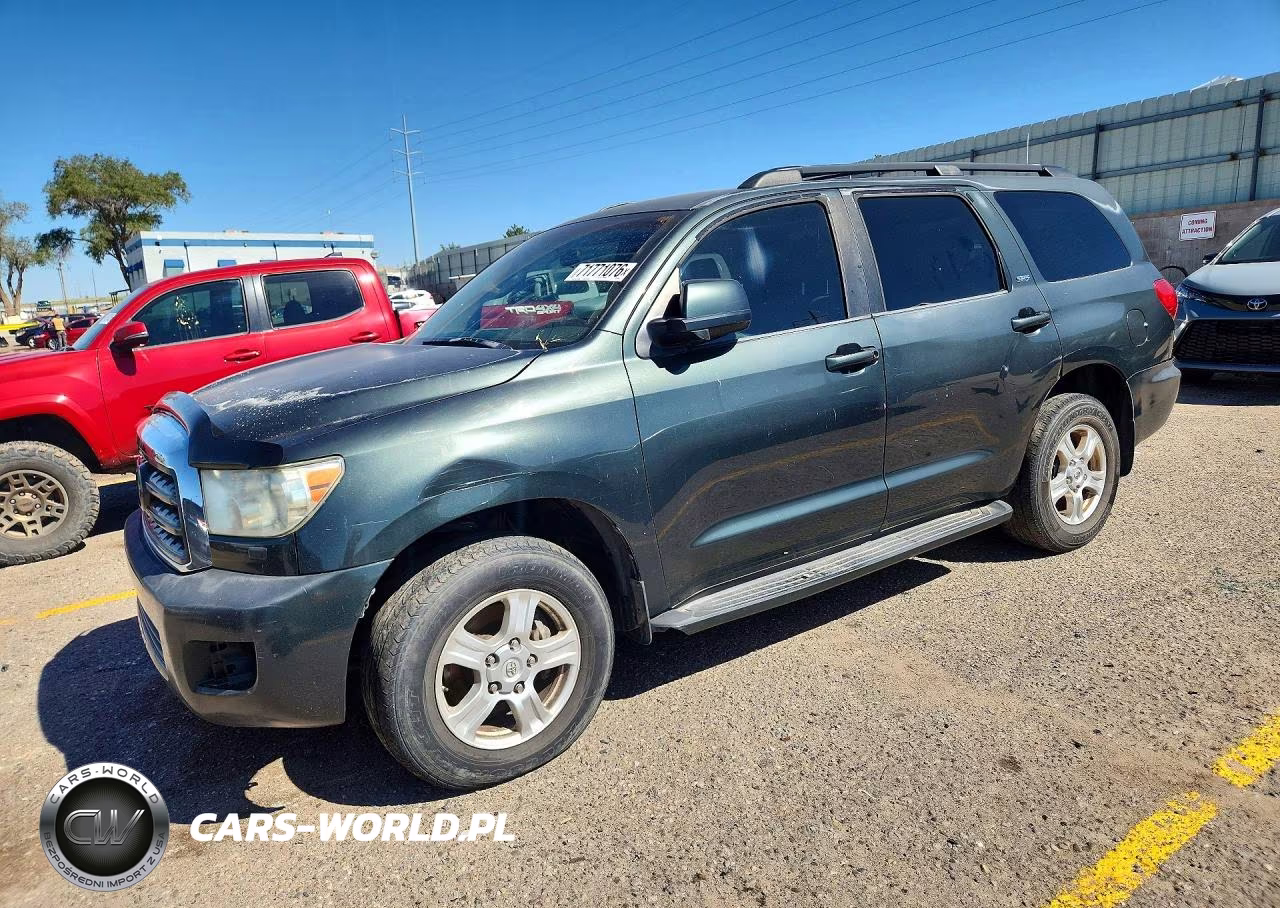 2008 Toyota Sequoia Sr5 VIN:5TDBY64AX8S005447 - 1
