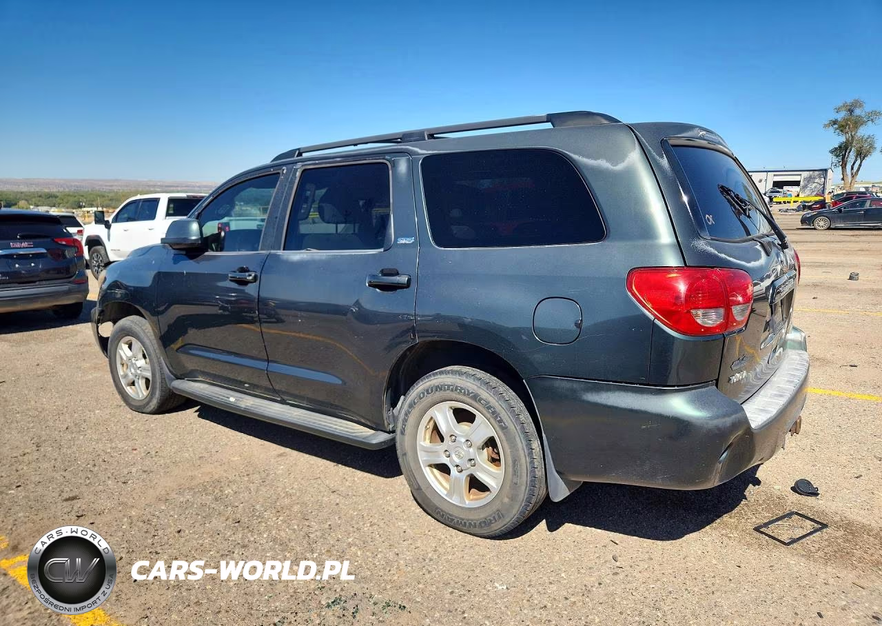 2008 Toyota Sequoia Sr5 VIN:5TDBY64AX8S005447 - 2