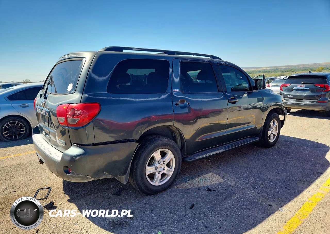 2008 Toyota Sequoia Sr5 VIN:5TDBY64AX8S005447 - 3