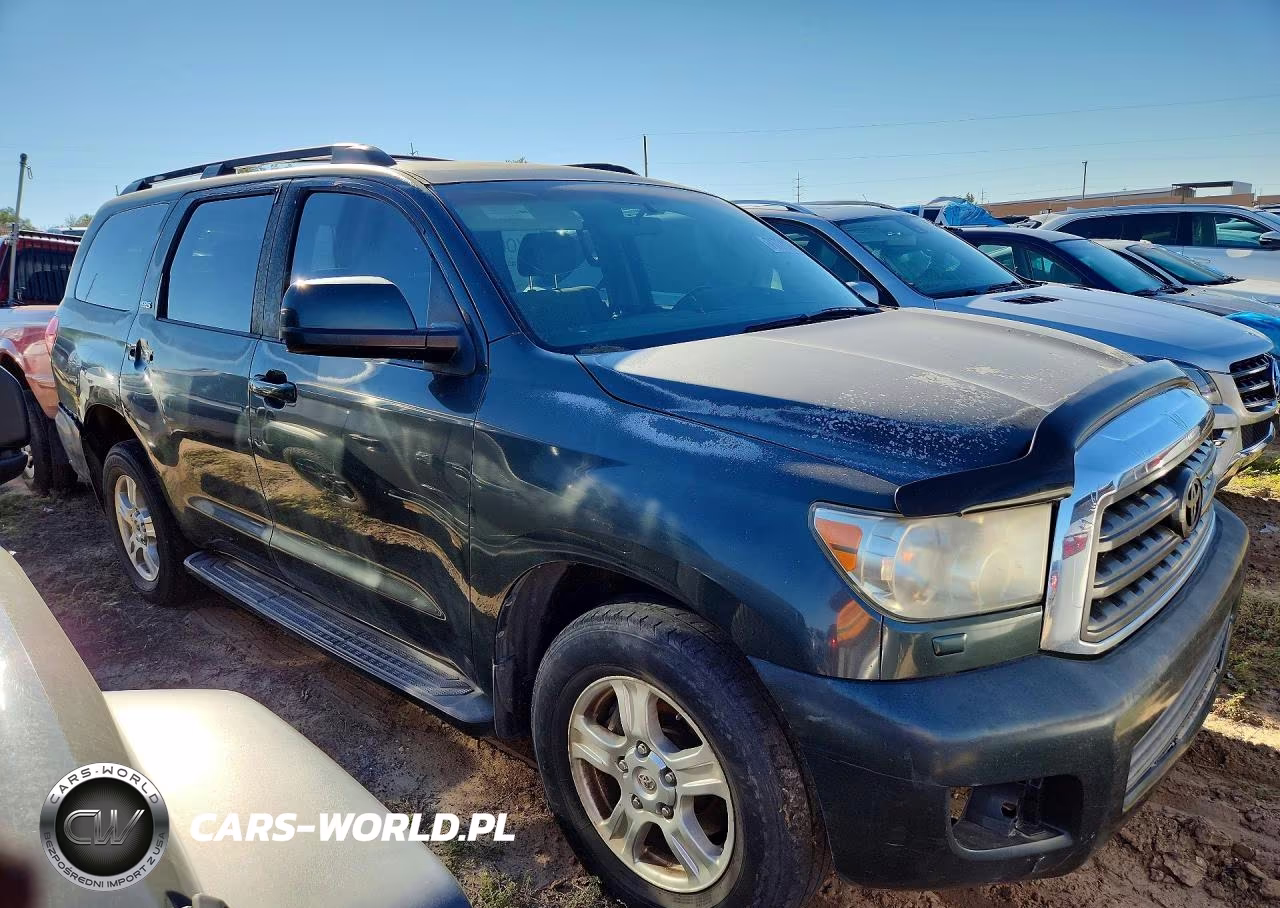 2008 Toyota Sequoia Sr5 VIN:5TDBY64AX8S005447 - 4