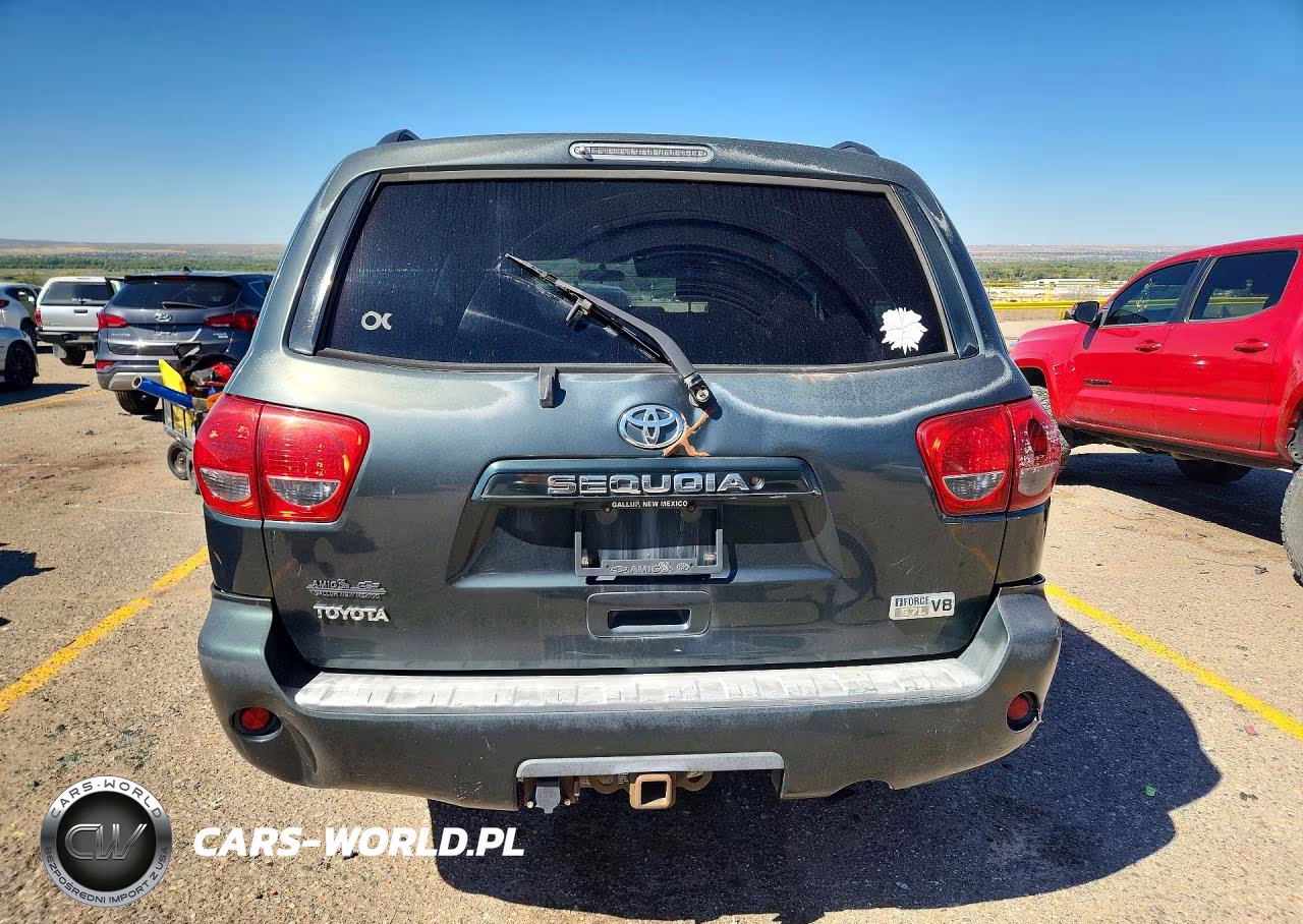 2008 Toyota Sequoia Sr5 VIN:5TDBY64AX8S005447 - 6